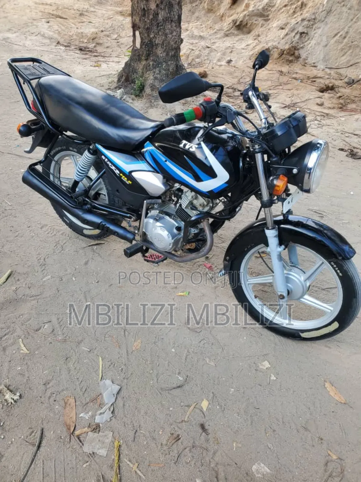 TVS HLX 125 2025 Black