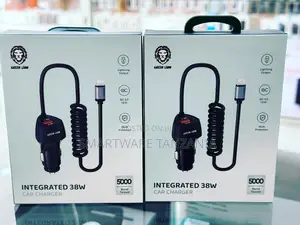 Green Lion 38w Integrated Car Charger Lightning Cable 5000 Bend Test