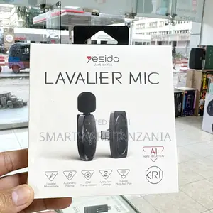 Yesido Kr11 Wireless Lavalier Mic With Ai Noise Reduction