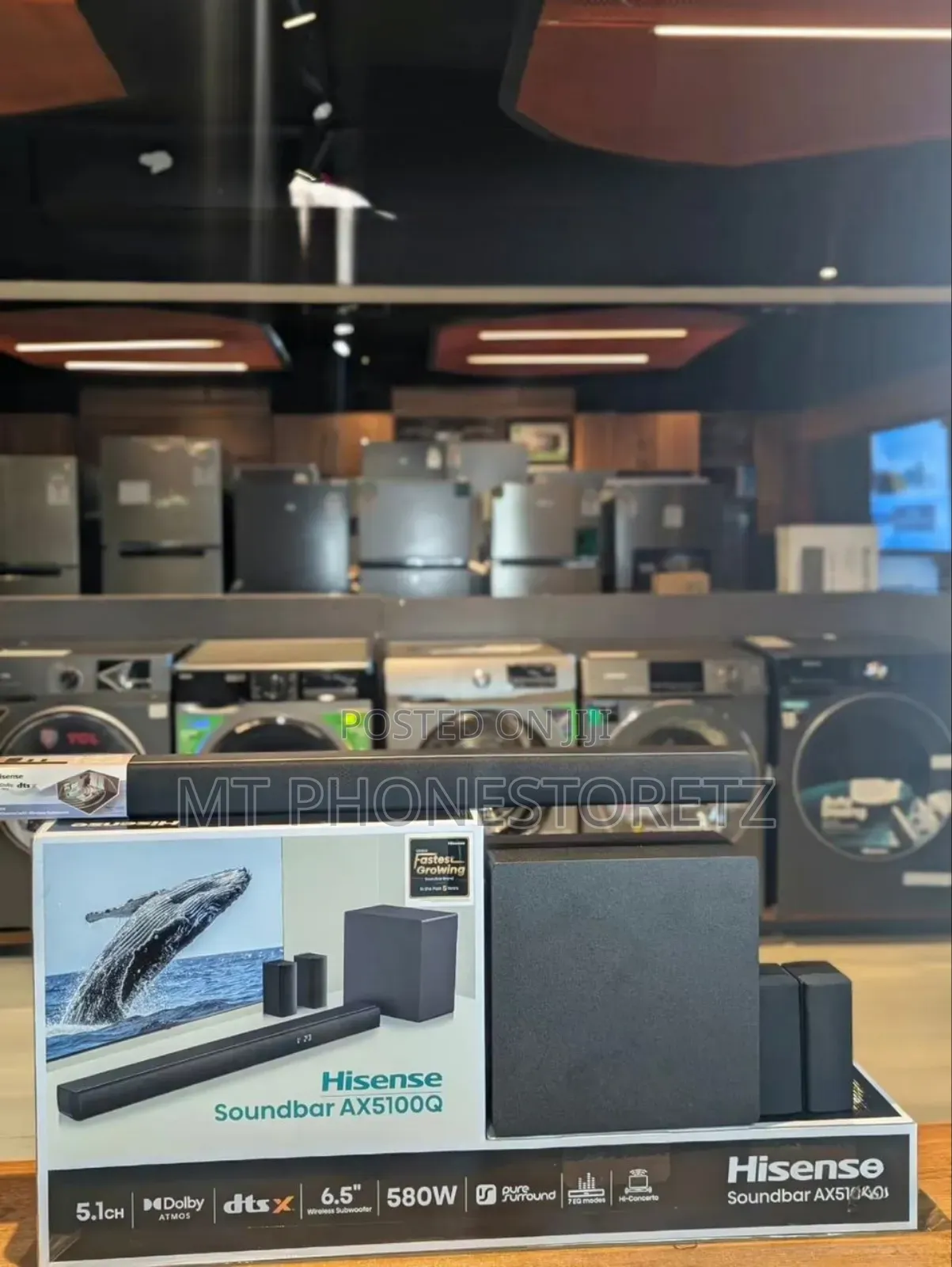 *Hisense Sound Bar Ax5100q (580w)
