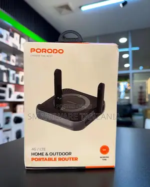 Porodo 4g Lte Home Outdoor Portable Router 12h Battery Wifi Hotspot