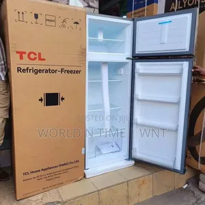 TCL Refrigerator Double Door De Frost, 210ltrs (P270tm) Grey