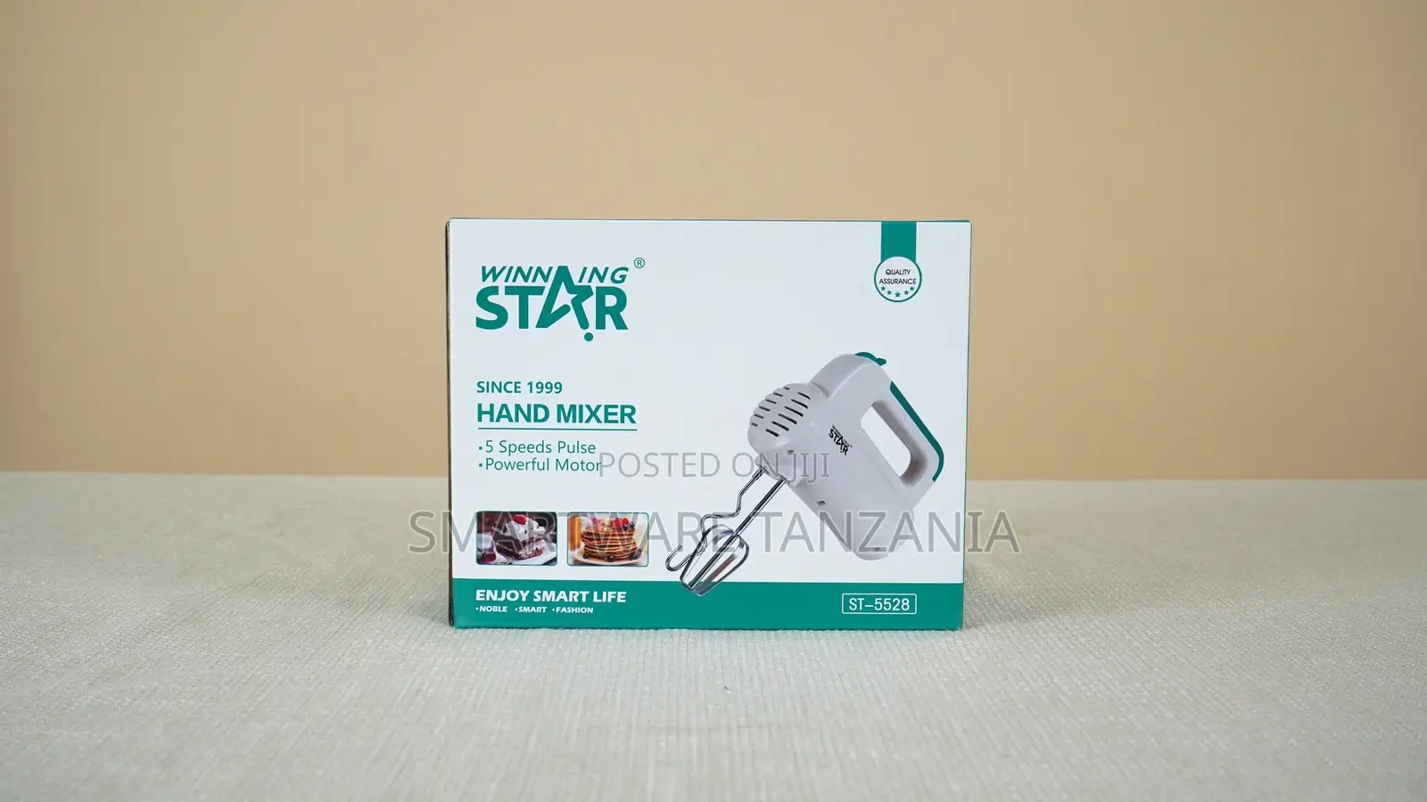 Winning Star St-5528 5-Speed Electric Hand Mixer With Pulse Function