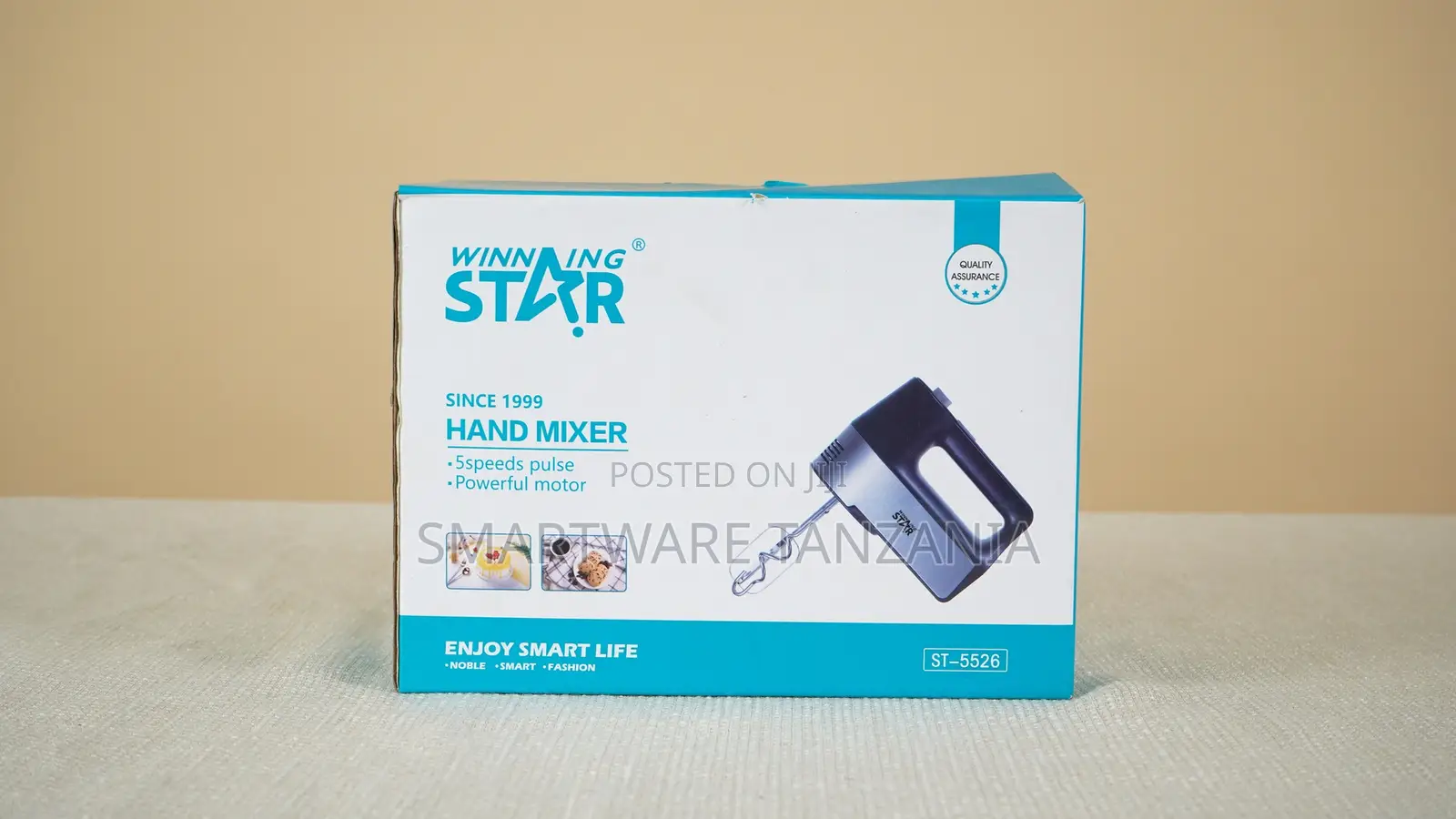 Winning Star St-5526 5-Speed Powerful Motor Hand Mixer With Pulse