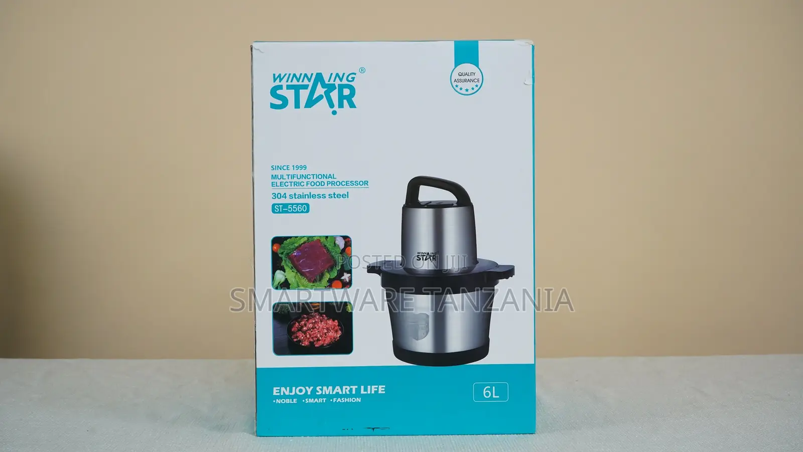 Winning Star St-5560 6l Electric Food Processor Meat Grinder (Ss)