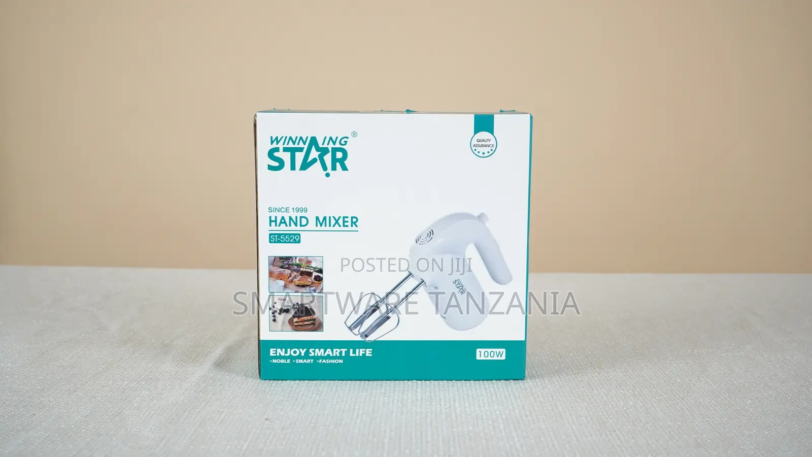Winning Star St-5529 100w Compact Electric Hand Mixer for Light Mixing