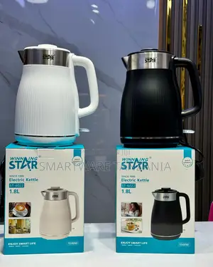 Winning Star St-6022 1.8l 1500w Electric Kettle, Textured Finish