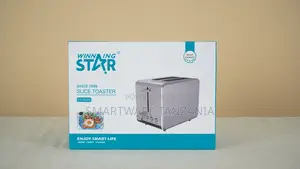 Winning Star St-9325 2-Slice Toaster With Browning Control, Silver