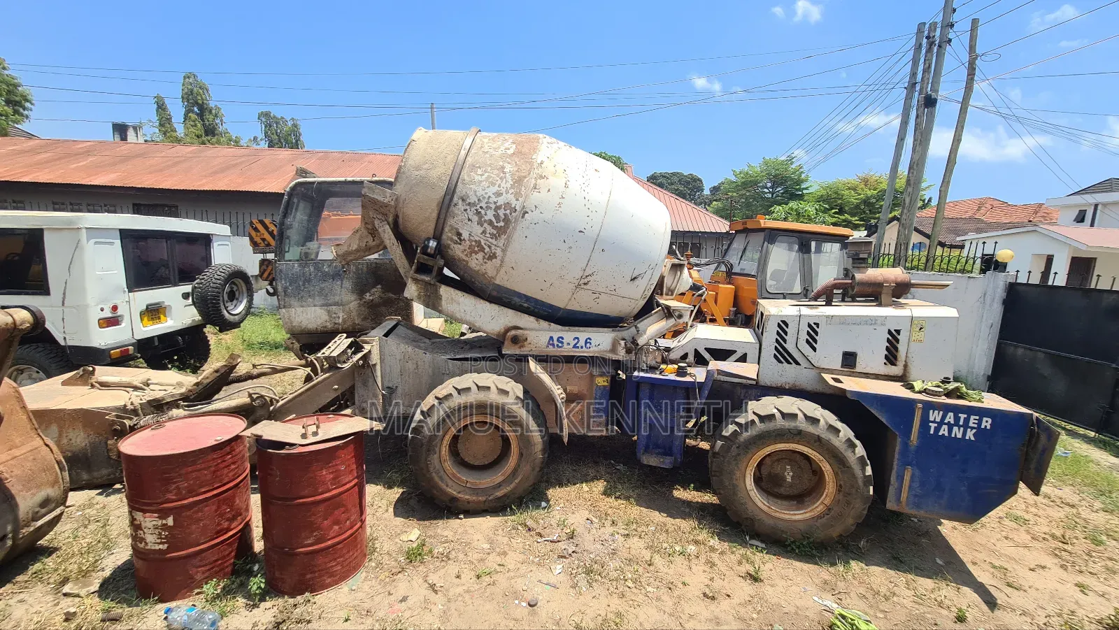 Aimix Self Loading Concrete Mixer for Sale at a Throw Away Price.