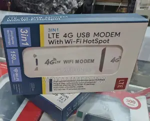 3in1 Lte 4g Usb Modem With Wi-Fi Hotspot