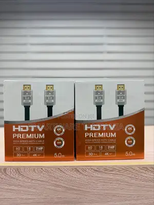 Premium 5.0m High Speed HDTV 2.0 Cable | 60hz, Hdr, 18gbps
