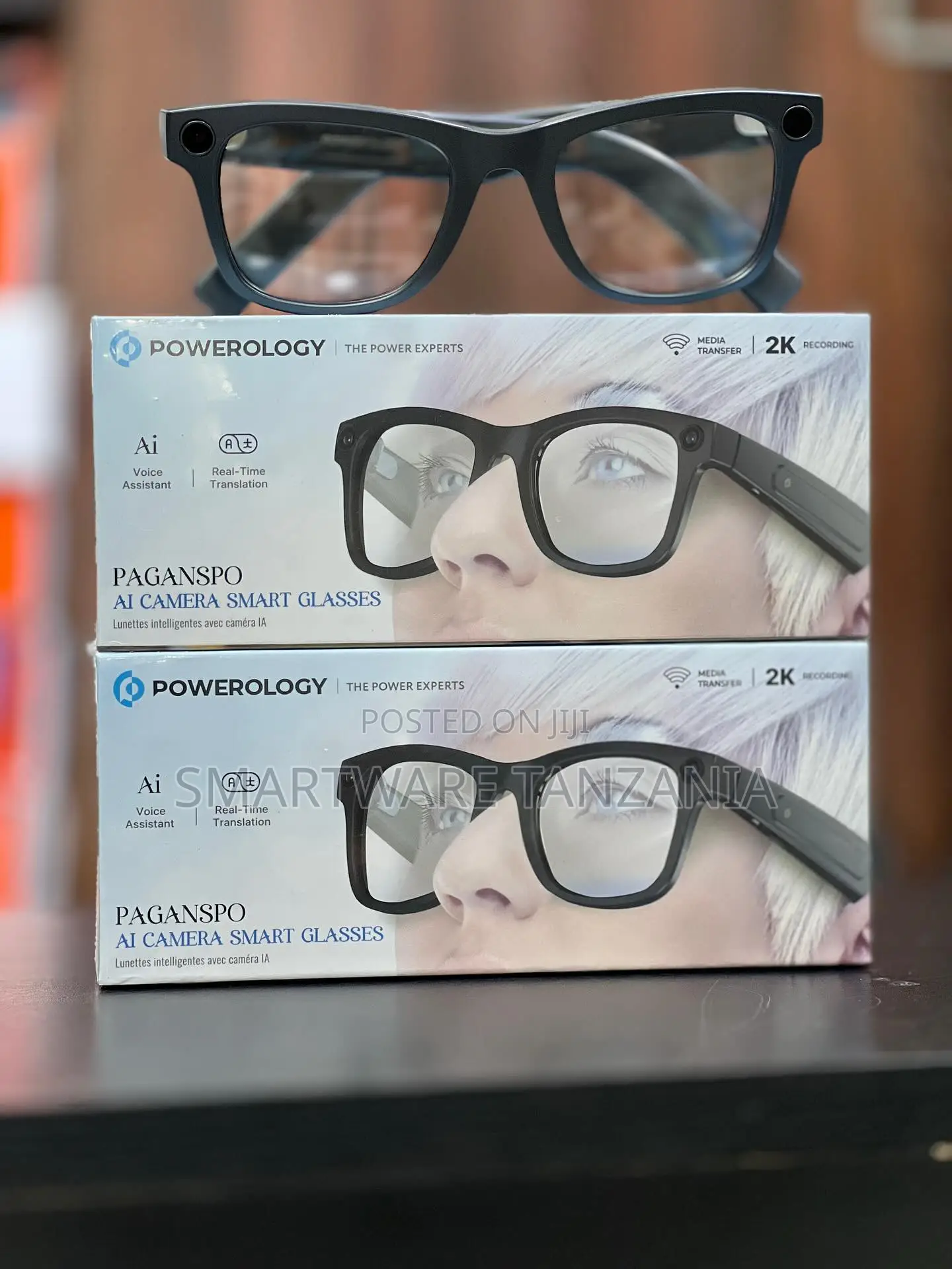 Powerology Paganspo Ai Smart Glasses | Camera Live Translation
