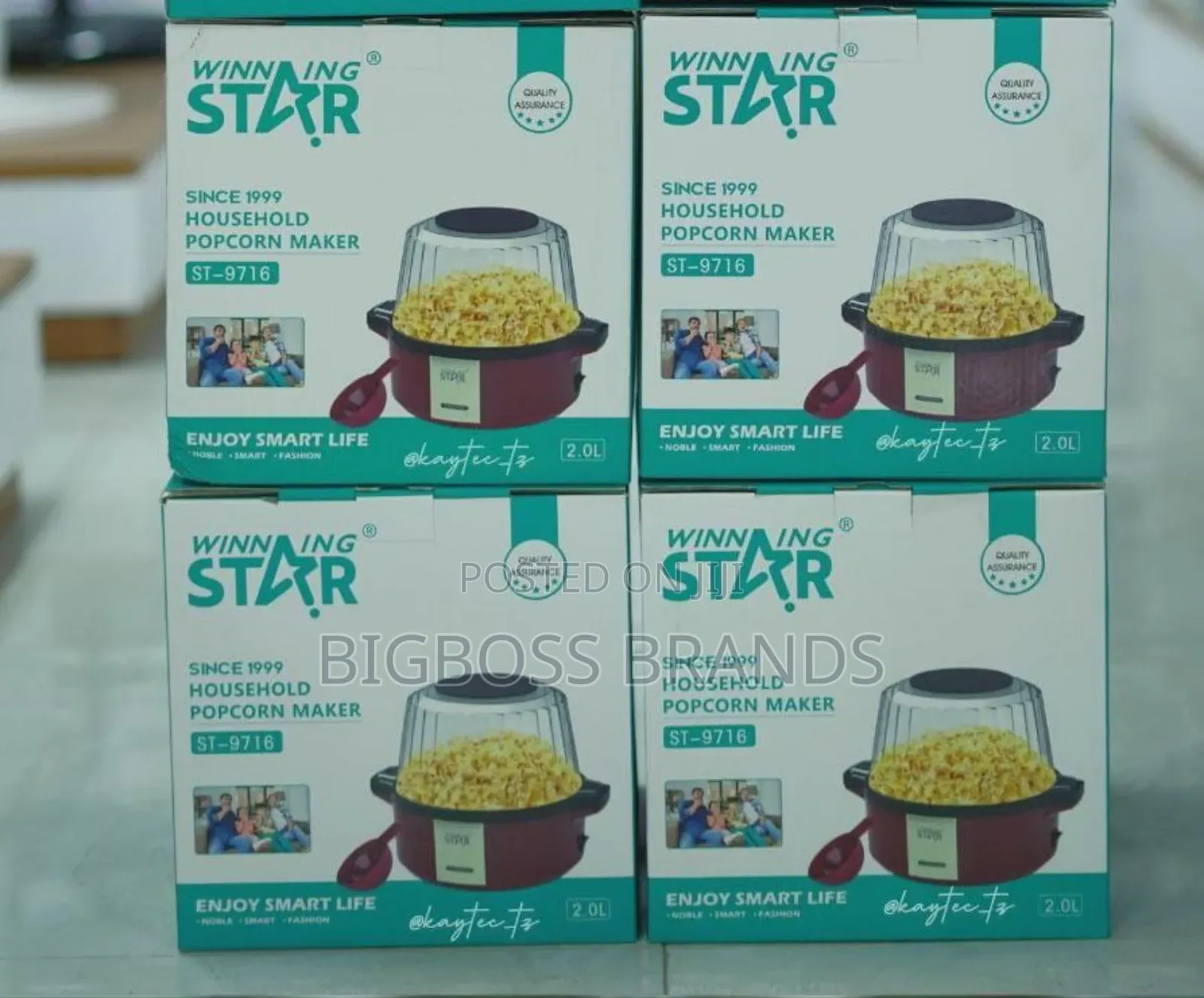 Winning Star Pop Corn Maker Mix
