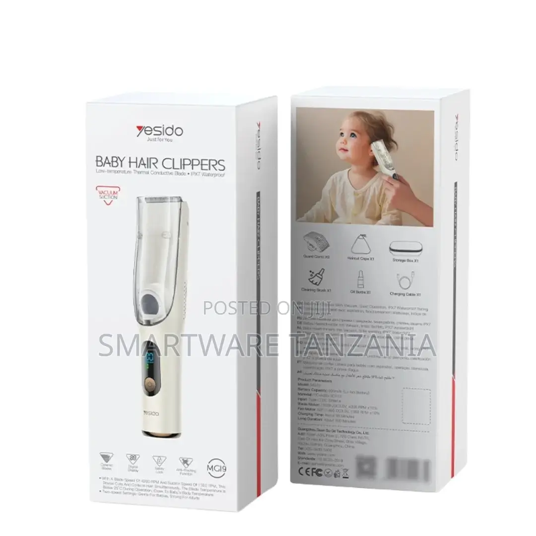 Yesido Mg19 Whisper-Quiet Kids Hair Clipper Set
