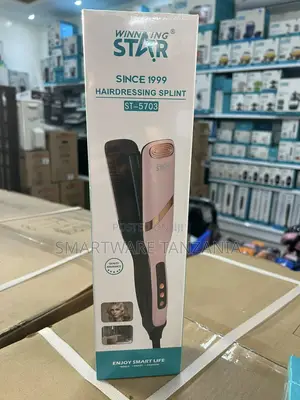 Winning Star St-5703 Hair Straightener With Safe Smart and Fashionable