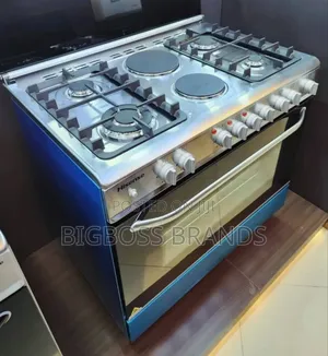 Hisense Cooker Hf942gees
[60x90] 4 Gas Burners 2 Electric Burners