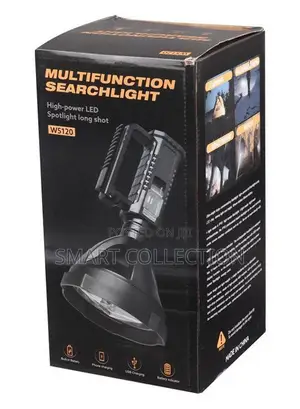 W5120 Rechargeable Searchlight Powerful Long Range Led Spot Light
