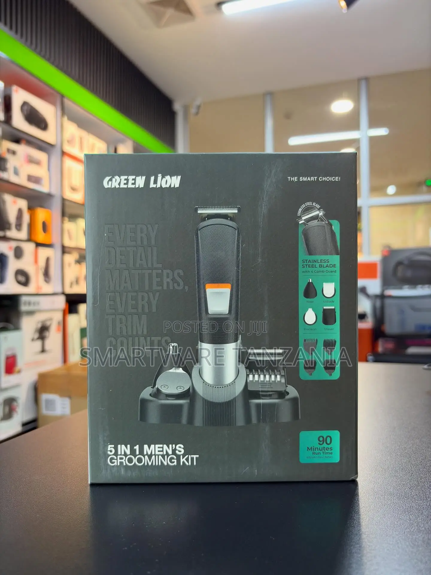 Green Lion Trim Core 3 Grooming Kit, 7200 RPM and 90 Minute Runtime