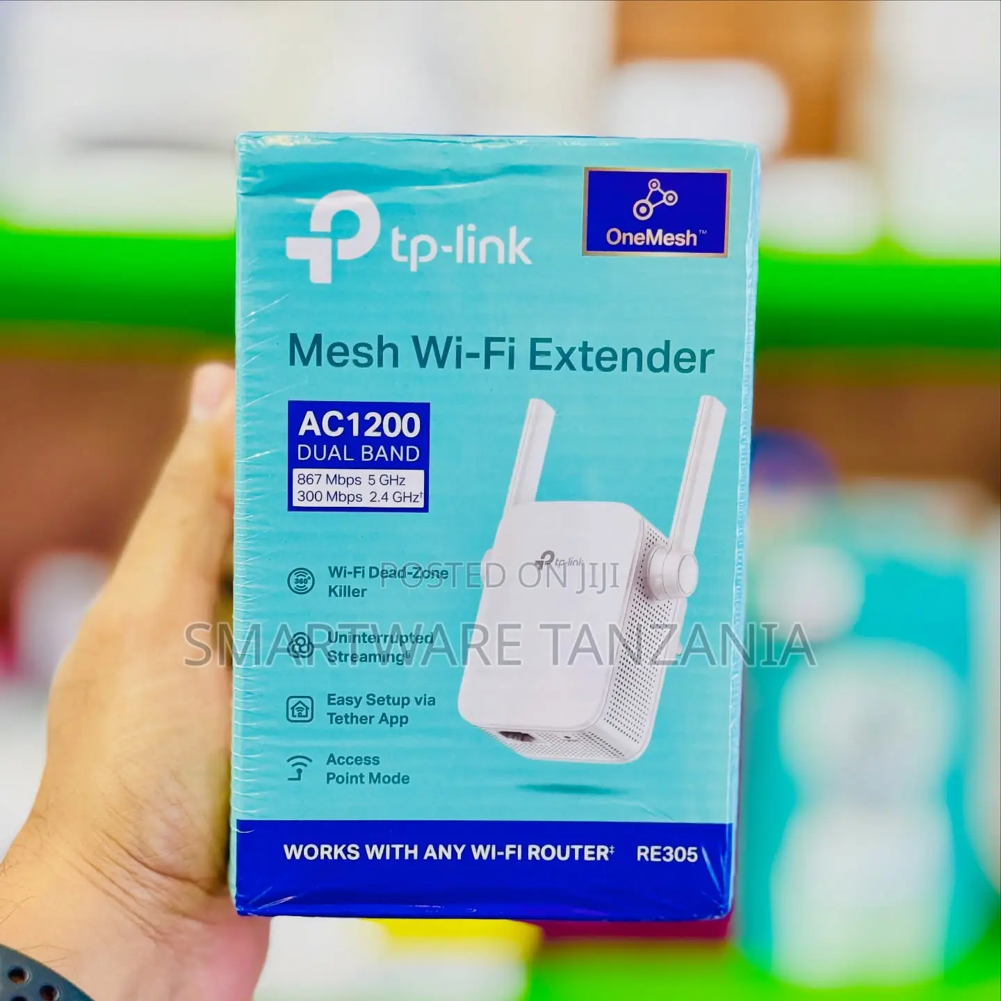 Tp-Link Ac1200 Mesh Wi-Fi Extender - Re305 Dual Band Booster