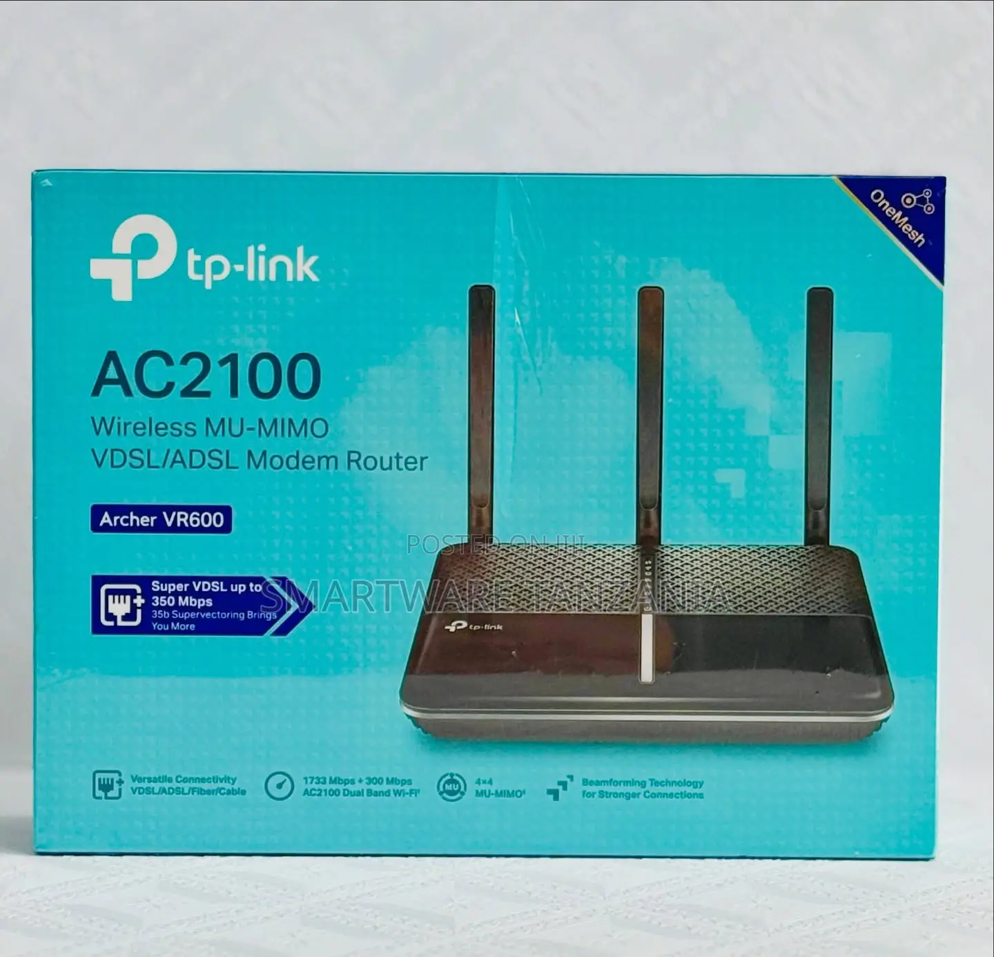 Tp-Link Ac2100 VDSL/Adsl Modem Router - Archer Vr600 Dual Band
