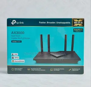 Tp-Link Ax3000 Wi-Fi 6 Router - Archer Ax55 Easymesh Gigabit VPN