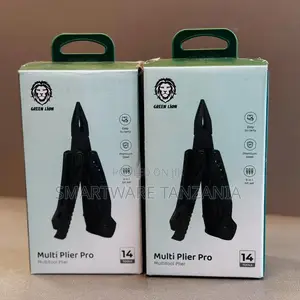 Green Lion Multi Plier Pro 14-in-1 - Premium Steel 9 Bit Set Portable