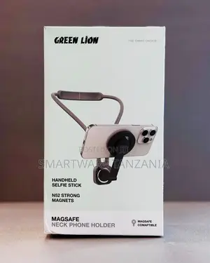 Green Lion Magsafe Neck Phone Holder - N52 Strong Magnets Handheld
