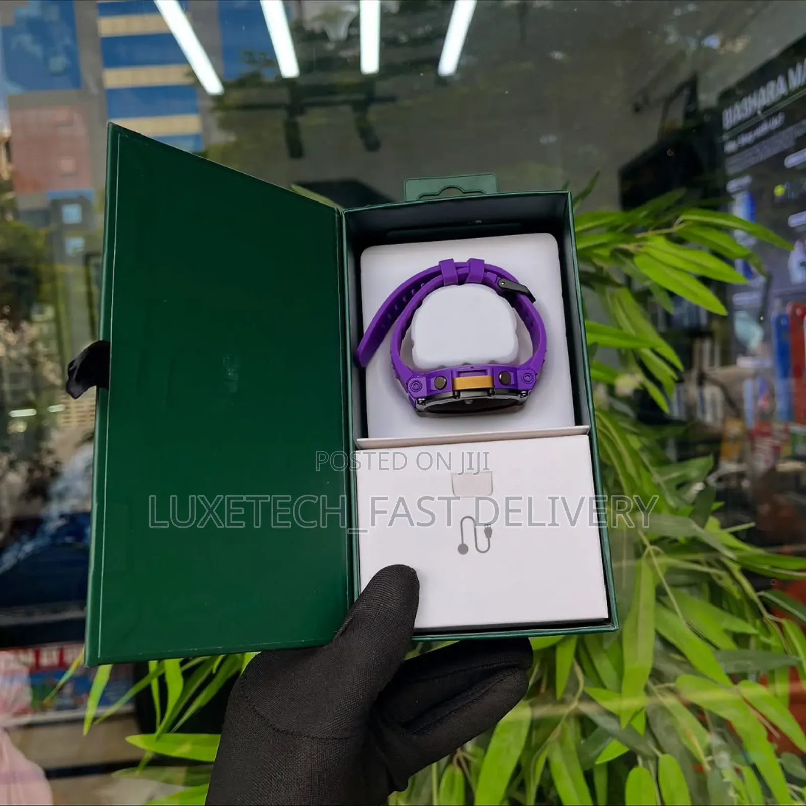 Green Lion Adventure Smart Watch Supports Both Android and Ios Devices