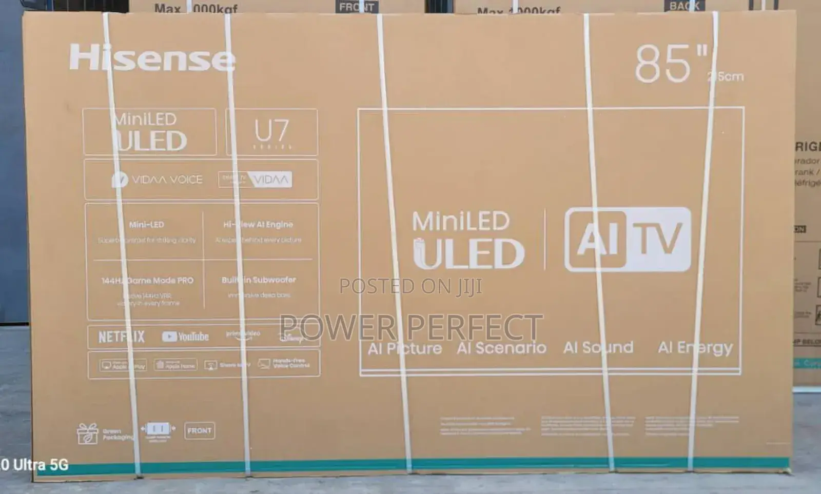 Hisense Inch 85” Smart Tv – Uhd Ultra Hd – Resolution Kali Kama Kam