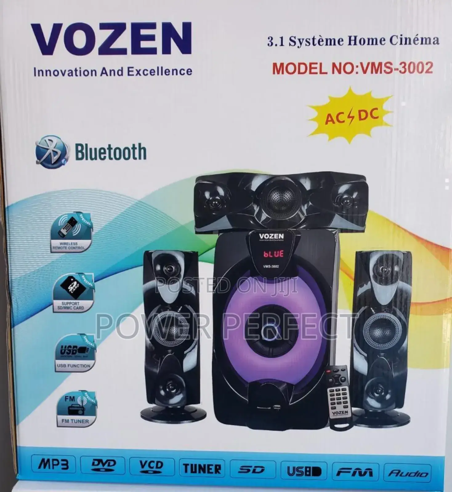 Vozen Radio 3 Speaker Ina( Guarante Ikusumbua Unapewa Nyingine) 