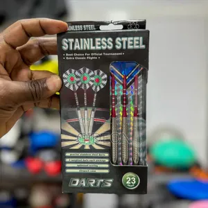 3pcs Professional Tungsten Tip Dart Set Shaft, Barrel and Case 21gram.