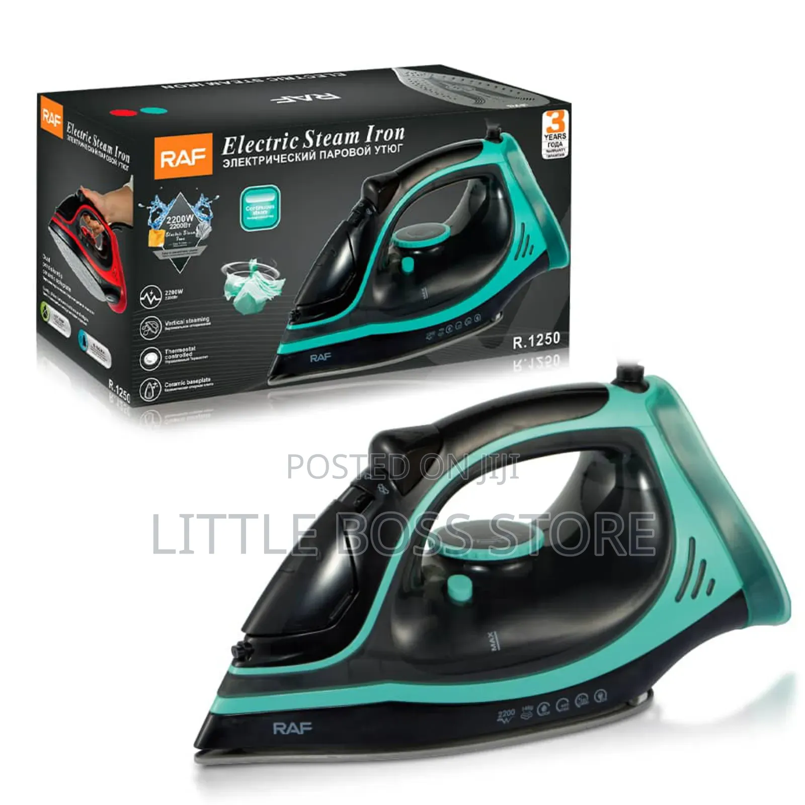 Raf Steam Iron (Pasi Ya Mvuke)