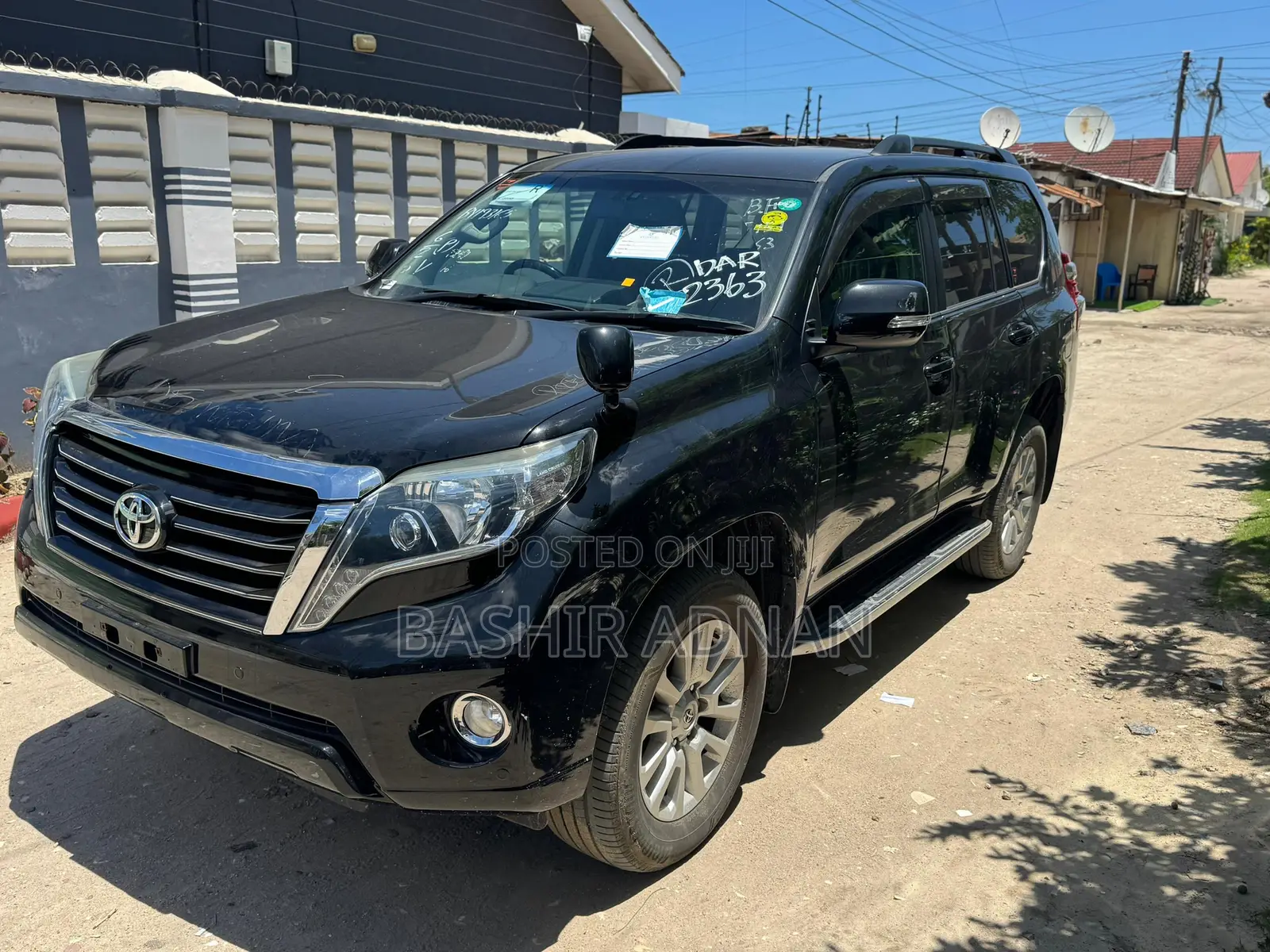 Toyota Land Cruiser Prado 2.8 D-4D 2015 Matt Black