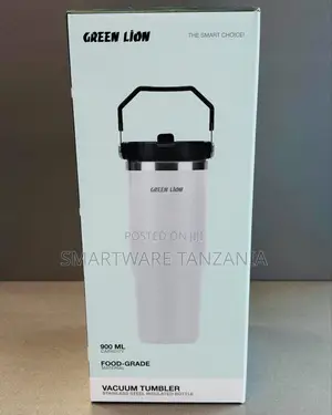 Green Lion 900ml Vacuum Tumbler - Food Grade Stainless Steel Bottle