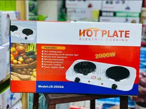 2 Hotplates Electric Burner New