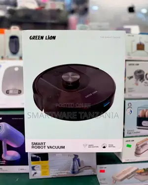 Green Lion Smart Robot Vacuum - 3000pa Suction Room Mapping Cleaner