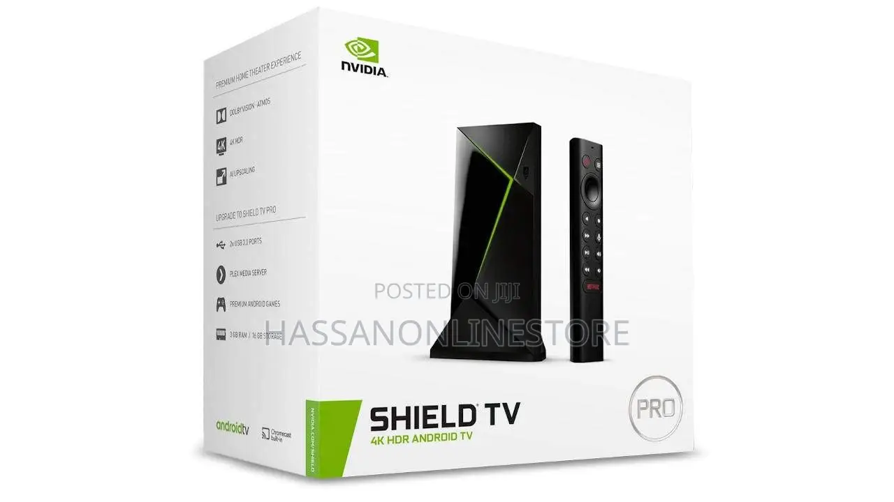 Nvidia Shield Android Tv Pro HDR Uhd Streaming Media Player (2019)