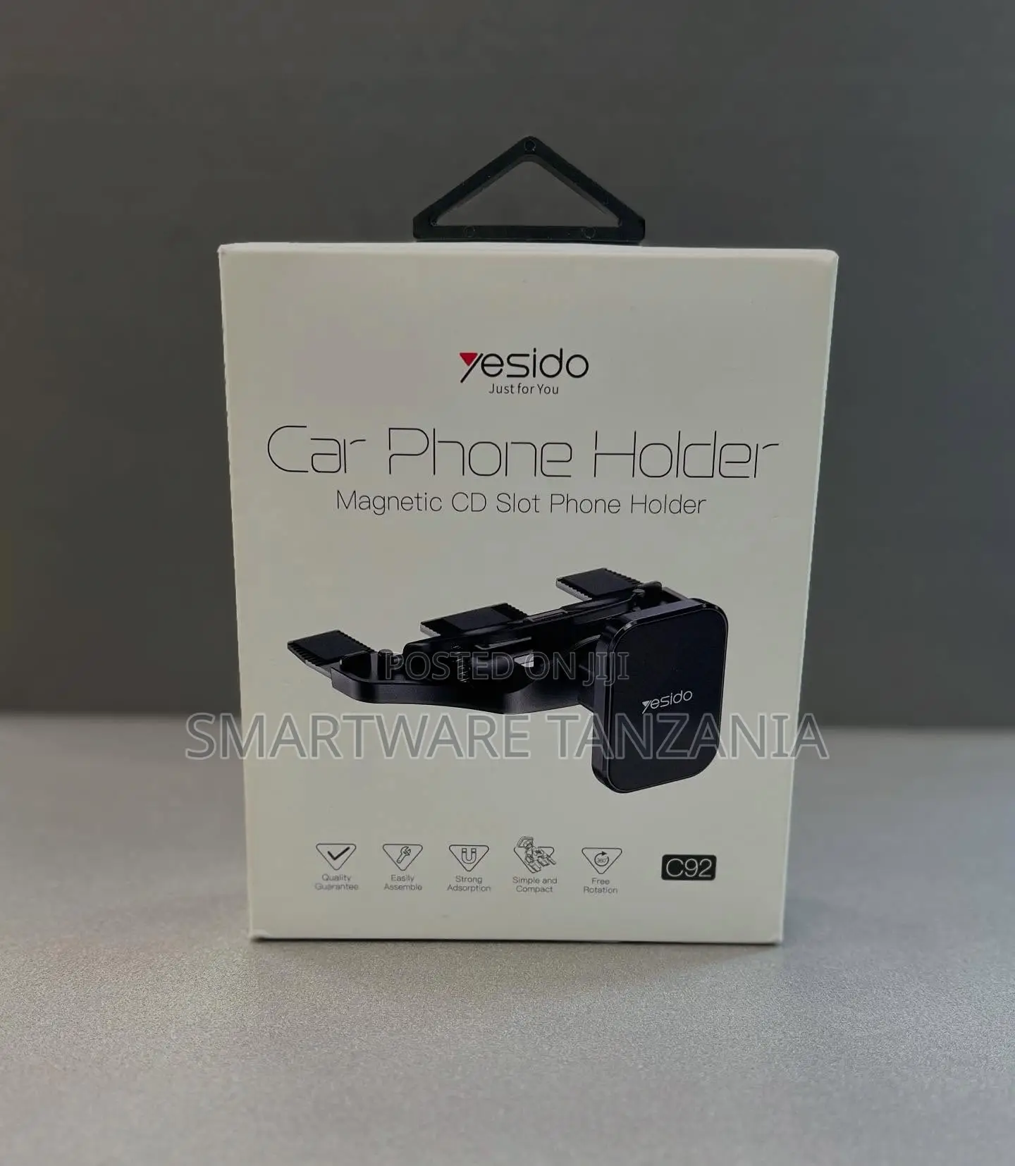 Yesido C92 Magnetic Cd Slot Car Phone Holder - Strong Secure Mount