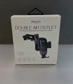 Yesido C105 Double Air Outlet Holder - 720 Degree Adjustable Mount