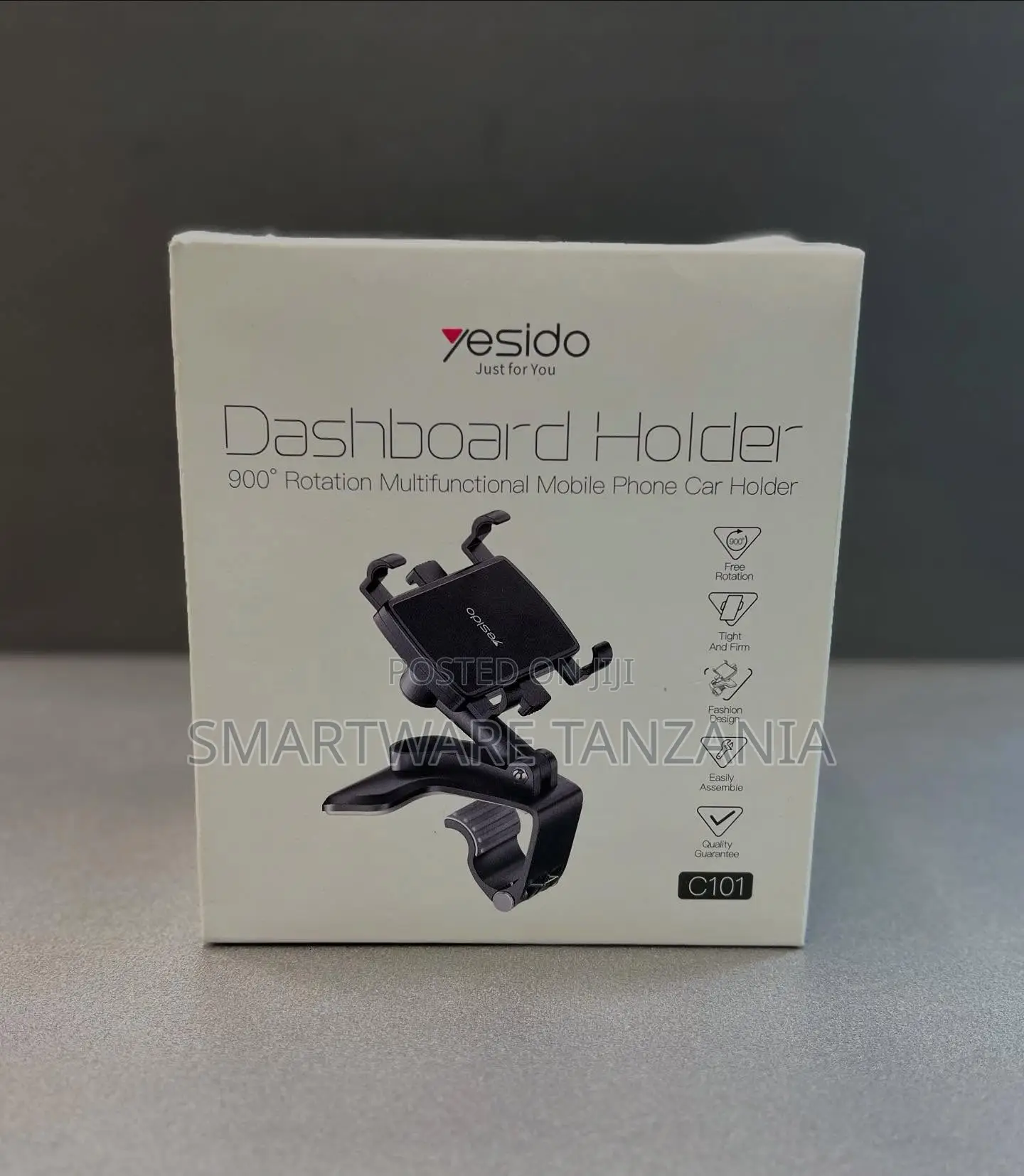 Yesido C101 Dashboard Holder - 900 Rotation Multifunctional Mount