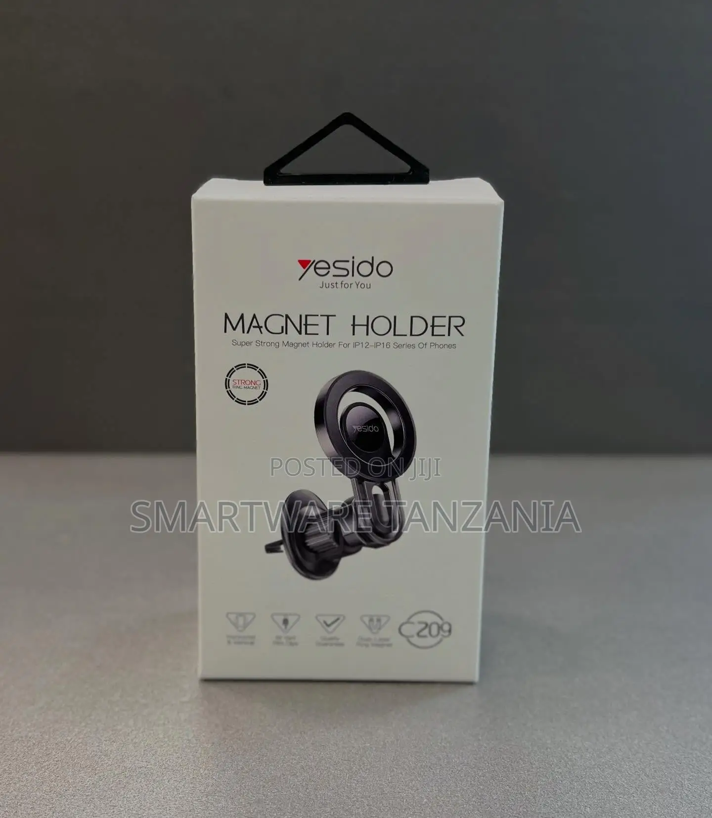 Yesido C209 Magnet Holder - Super Strong for iPhone 12-16 Air Vent