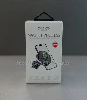 Yesido C190 Magnet Wireless Charger - 15w Fast Charge iPhone 12-16