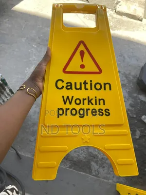 Work In Progress Caution