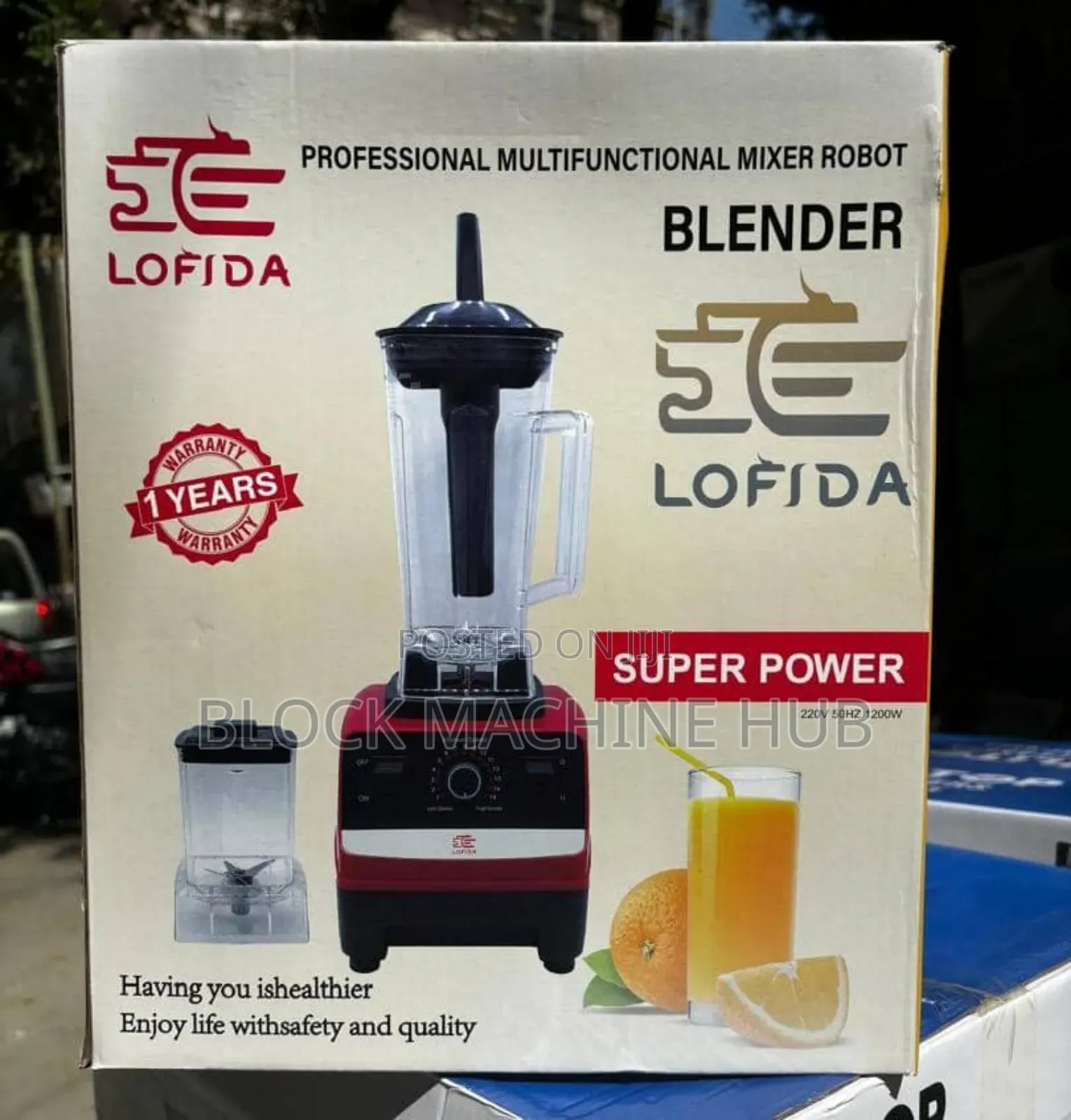 Lofida Blender 2l Bei=65,000