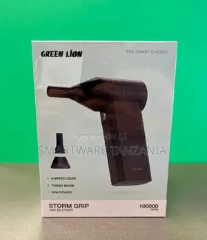 Green Lion Storm Grip Blower - 100000rpm 85w 4-Speed Turbo Handheld