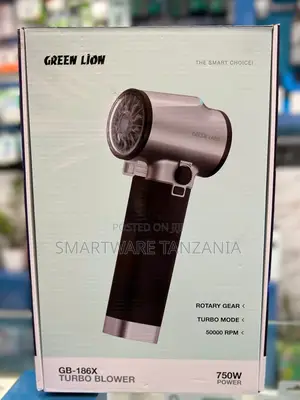 Green Lion Gb-186x Turbo Blower - 750w 50000rpm Rotary Gear Handheld