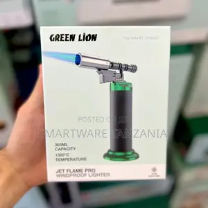 Green Lion Jet Flame Pro - 365ml 1300c Windproof Refillable Torch