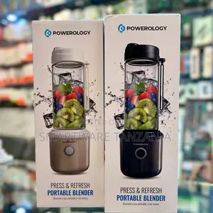 Powerology Portable Blender - Press Refresh Usb Rechargeable Juicer