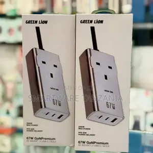 Green Lion 67w Gan Premium Charger 2200w Power Delivery Qc3.0