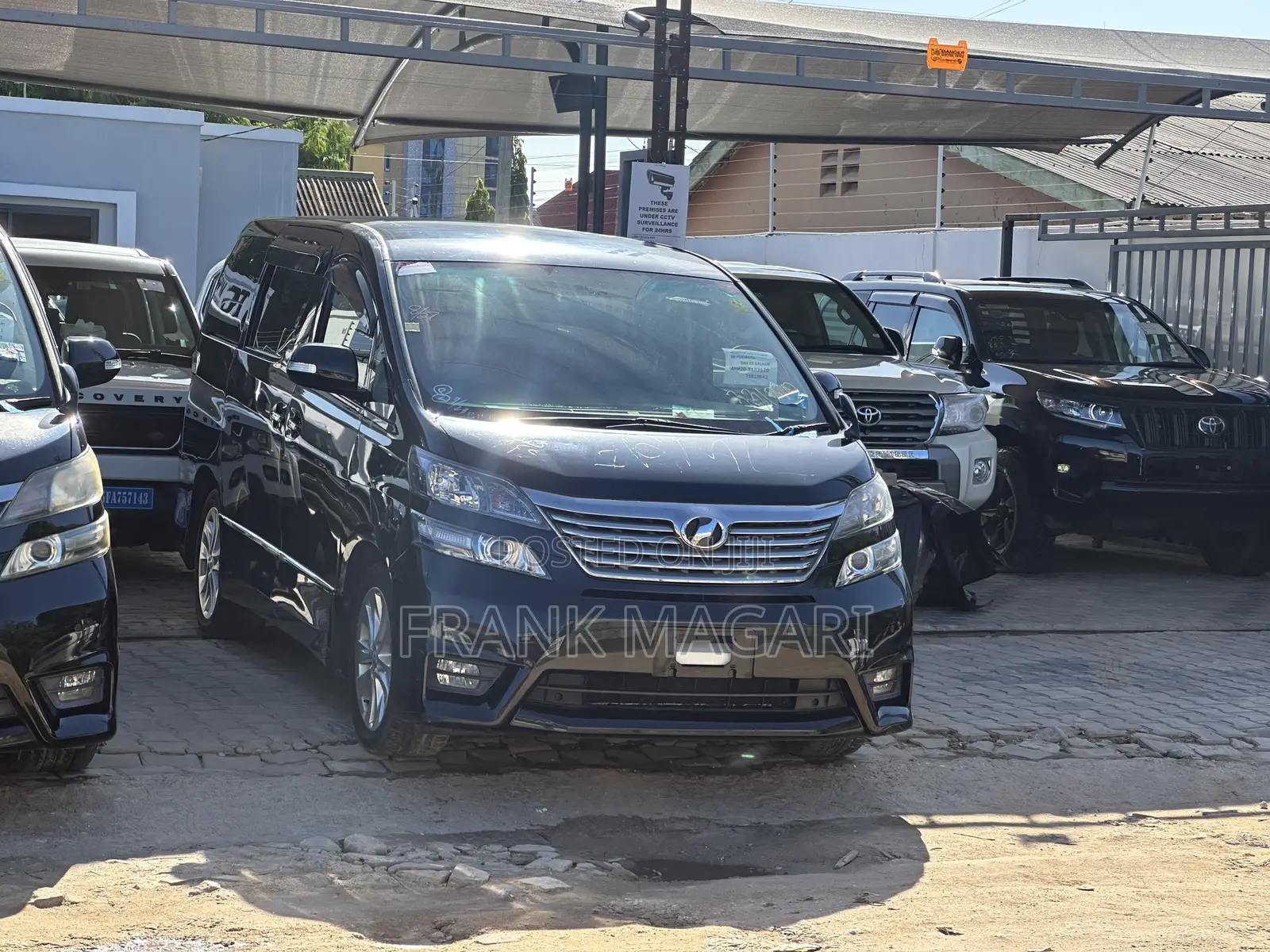 Toyota Vellfire 2010 Black